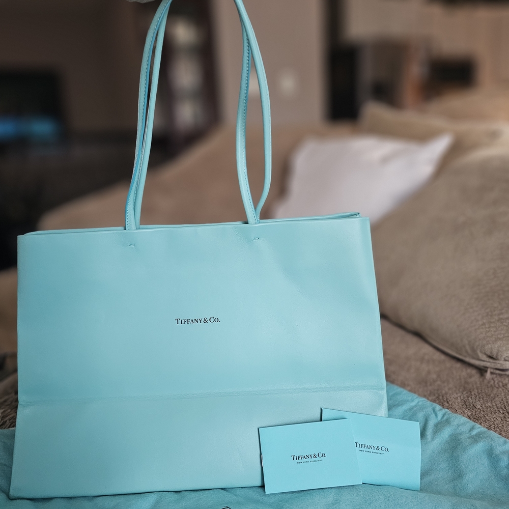 Tiffany & Co. Blue Tote Bag
